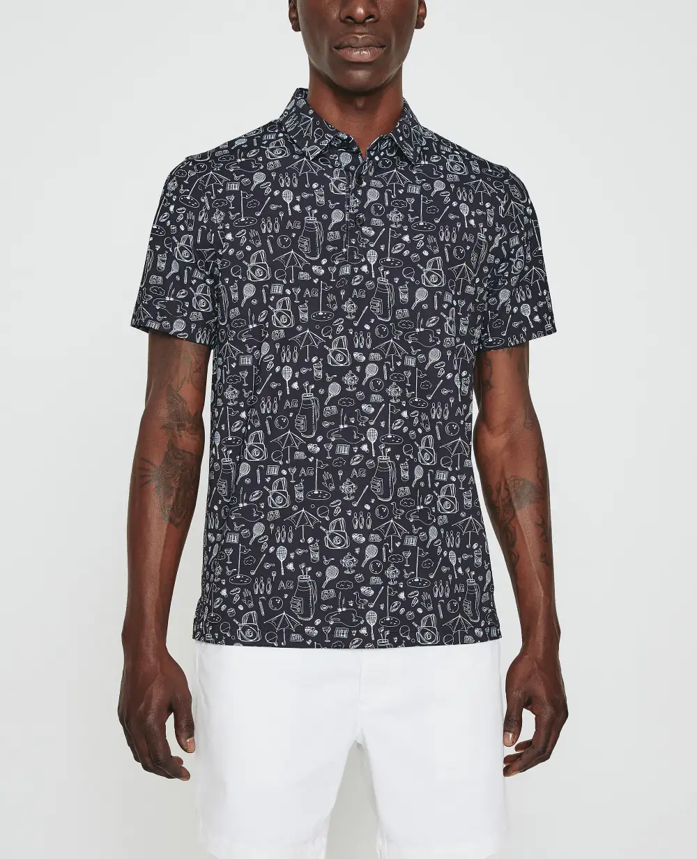 Men's Performance Knit Polo Shirt
