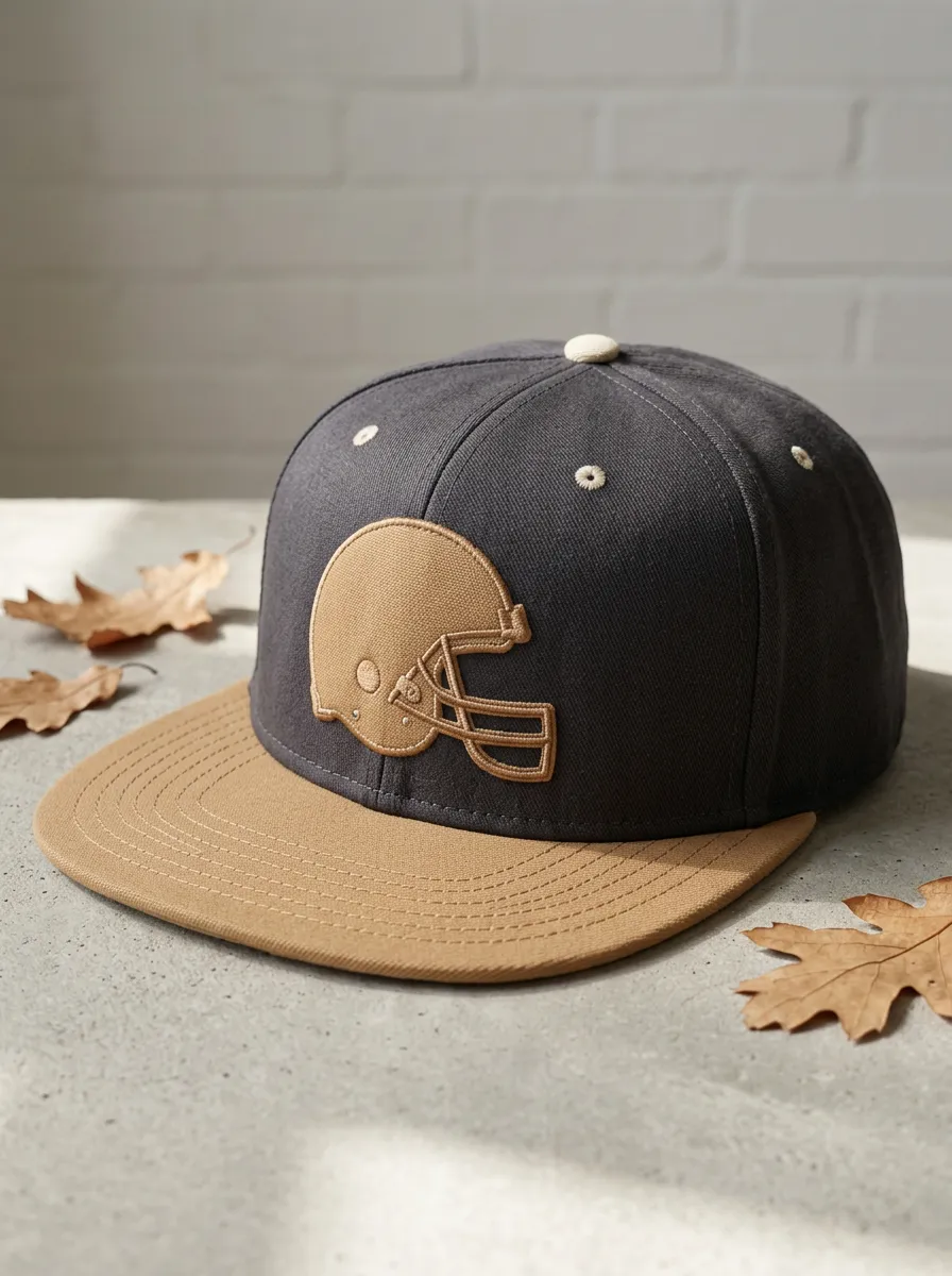Men's Rivalry American Football Fan Helmet Embroidered Snapback Cap