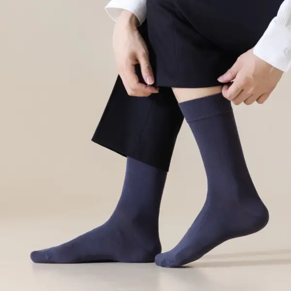 Silk Modal Crew Socks