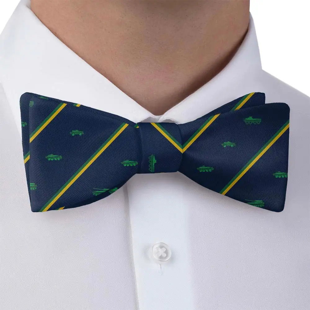 Tank You Pattern Bow Tie