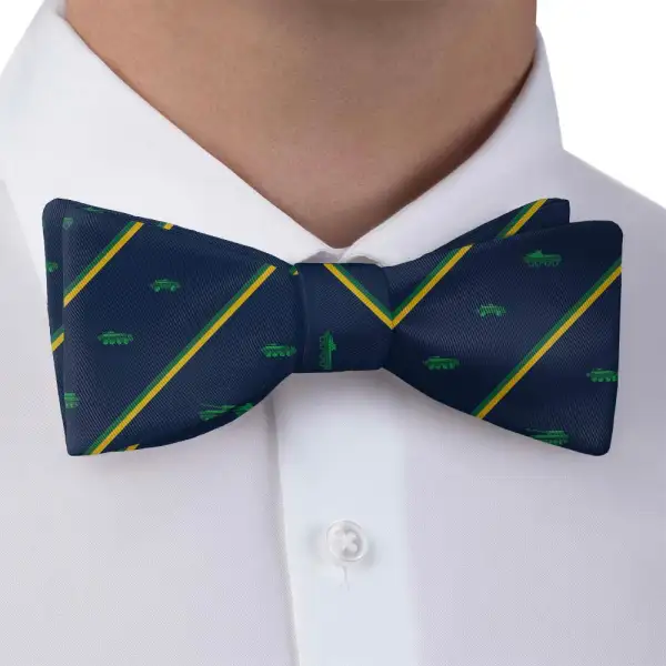 Tank You Pattern Bow Tie