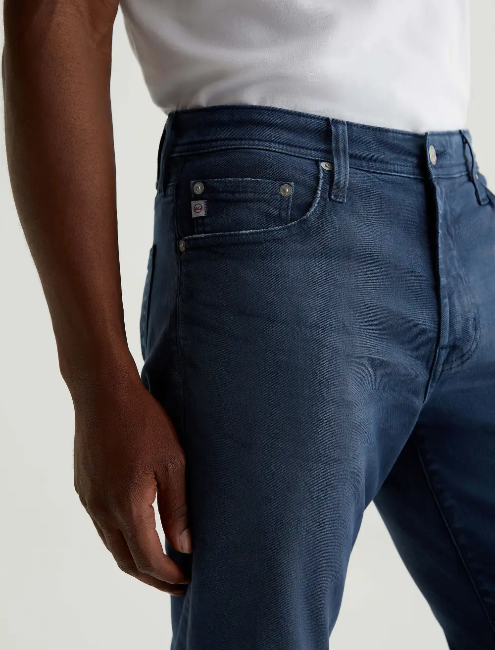 Men's Slim Straight Mid Rise High Recovery Jeans