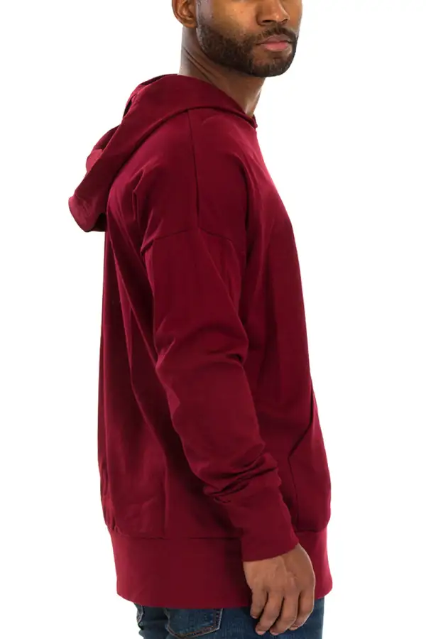 Viscose Pullover Hoodie