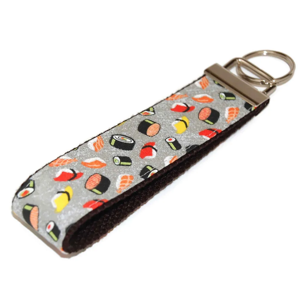 Sushi Roll Botanical Keychain
