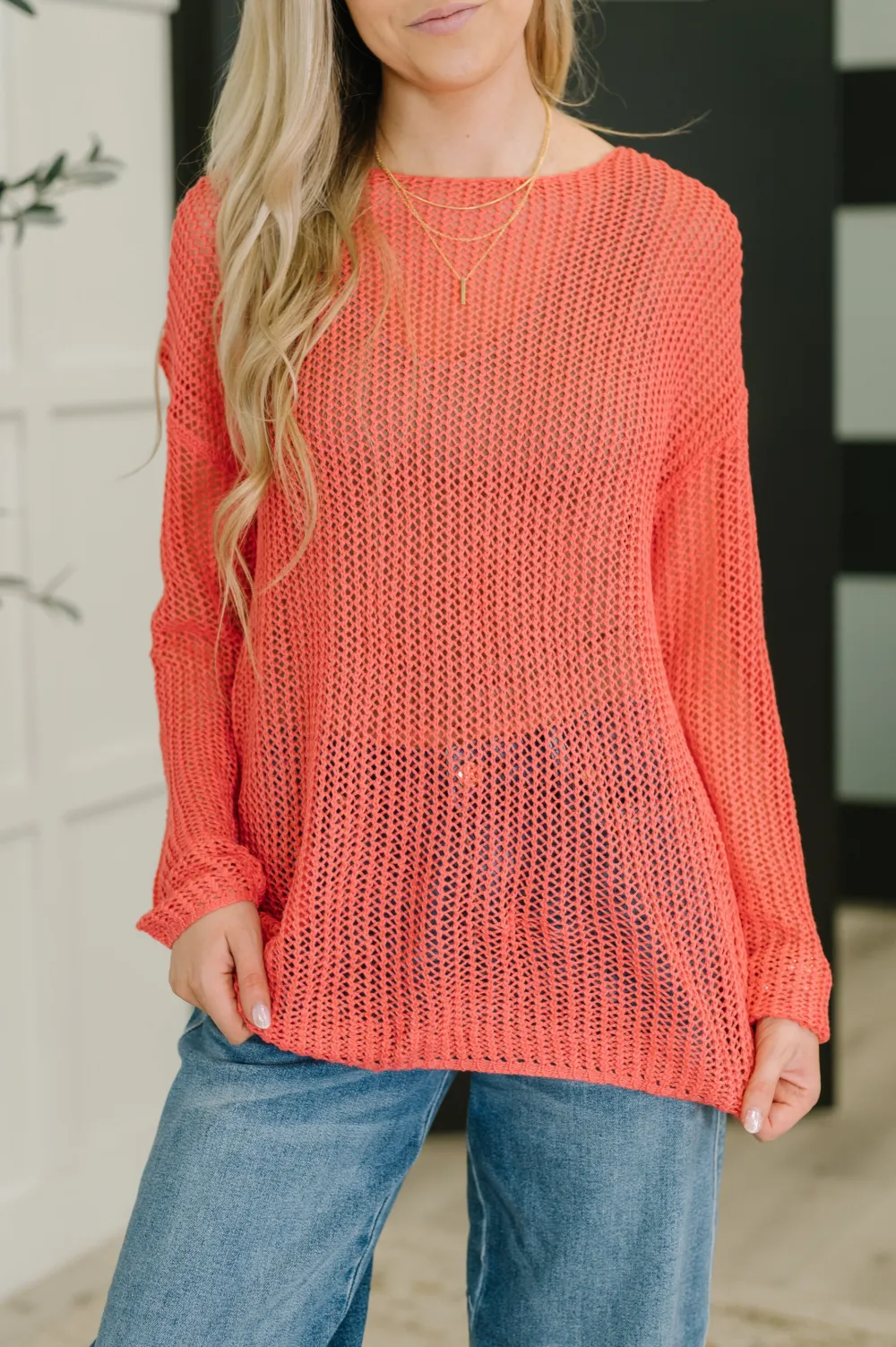 Desert Bloom Loose Knit Sweater