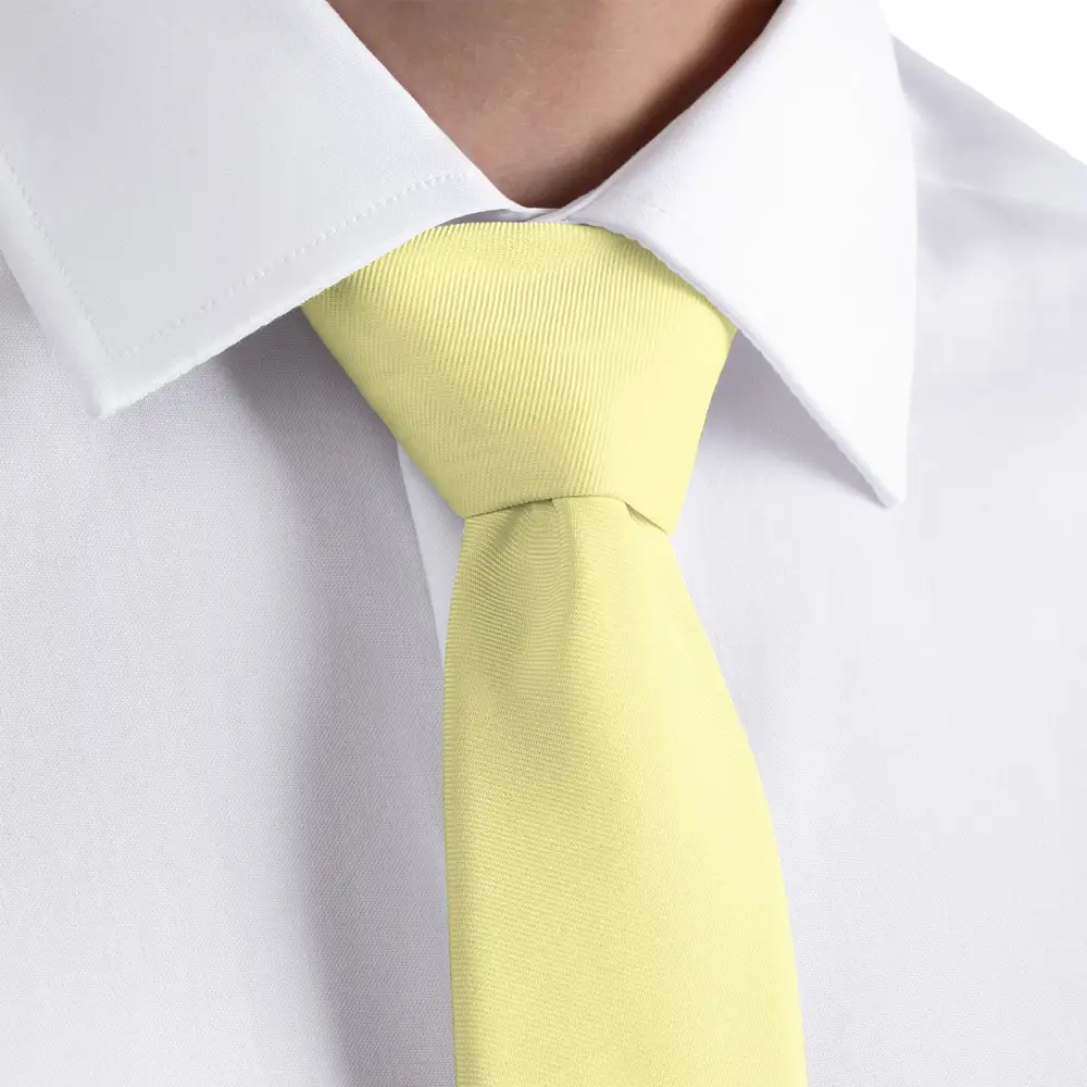 Distinctive Solid Detail Necktie