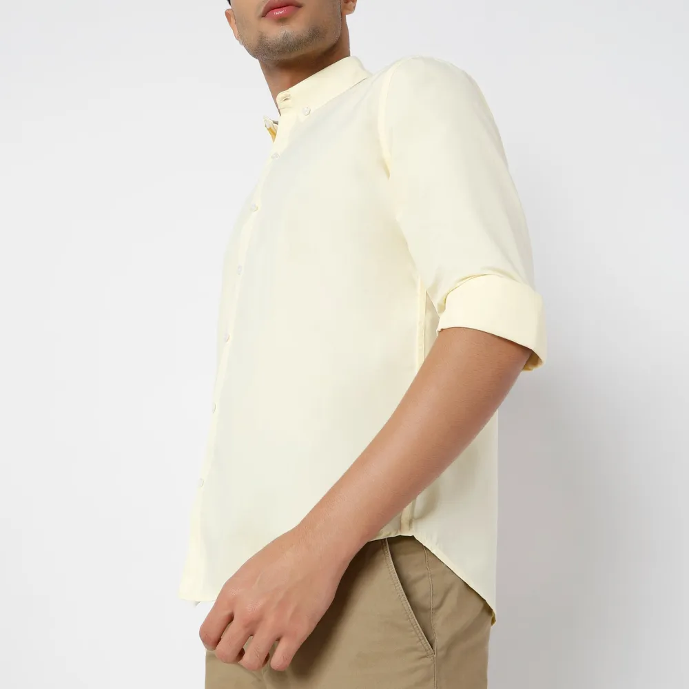 Linen Casual Tailored Men's Formal Shirt