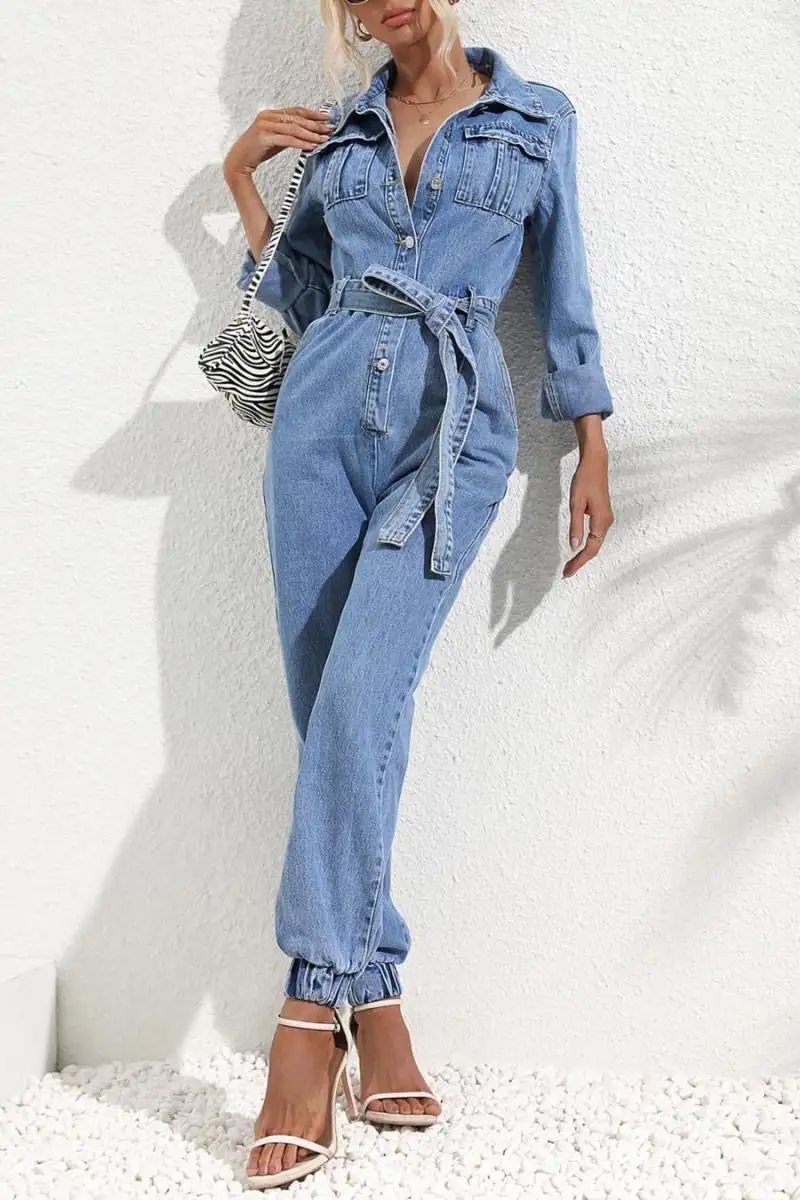 Isabella Denim Jumpsuit