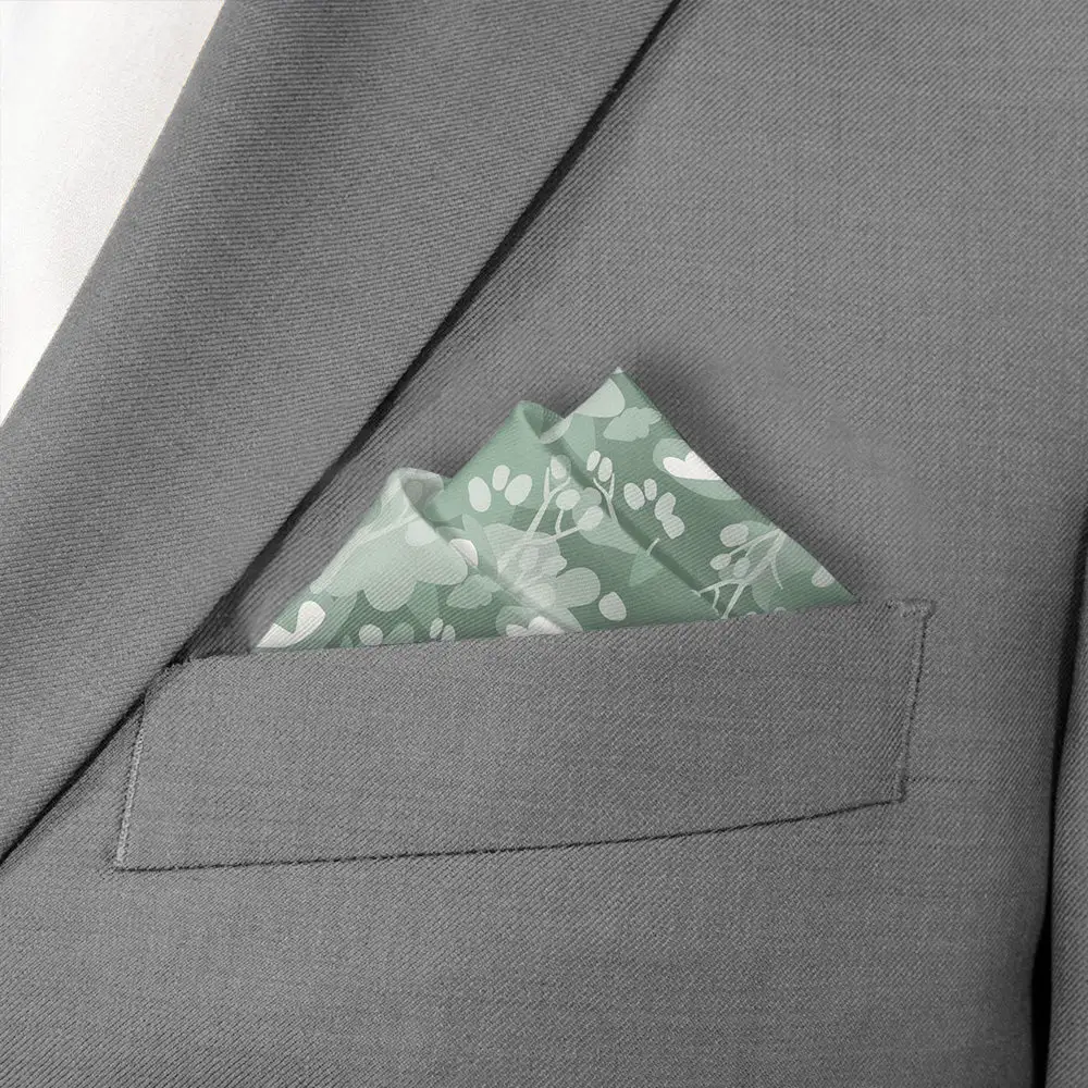 Crisp Dapper Floral Pocket Square