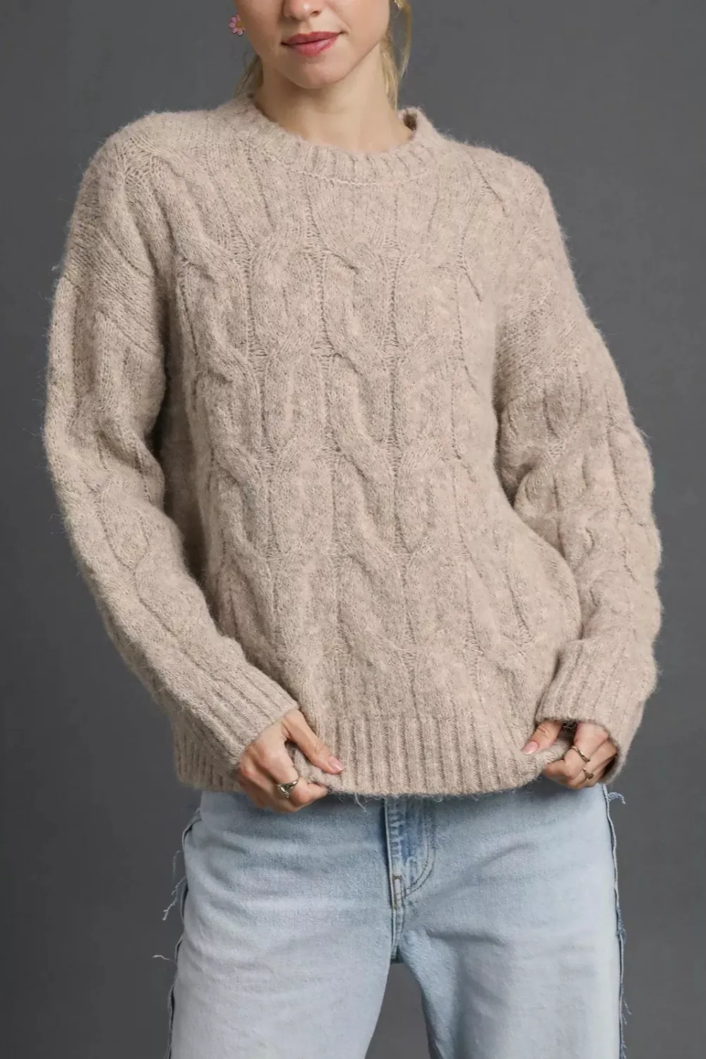 Cable Knit Everyday Sweater