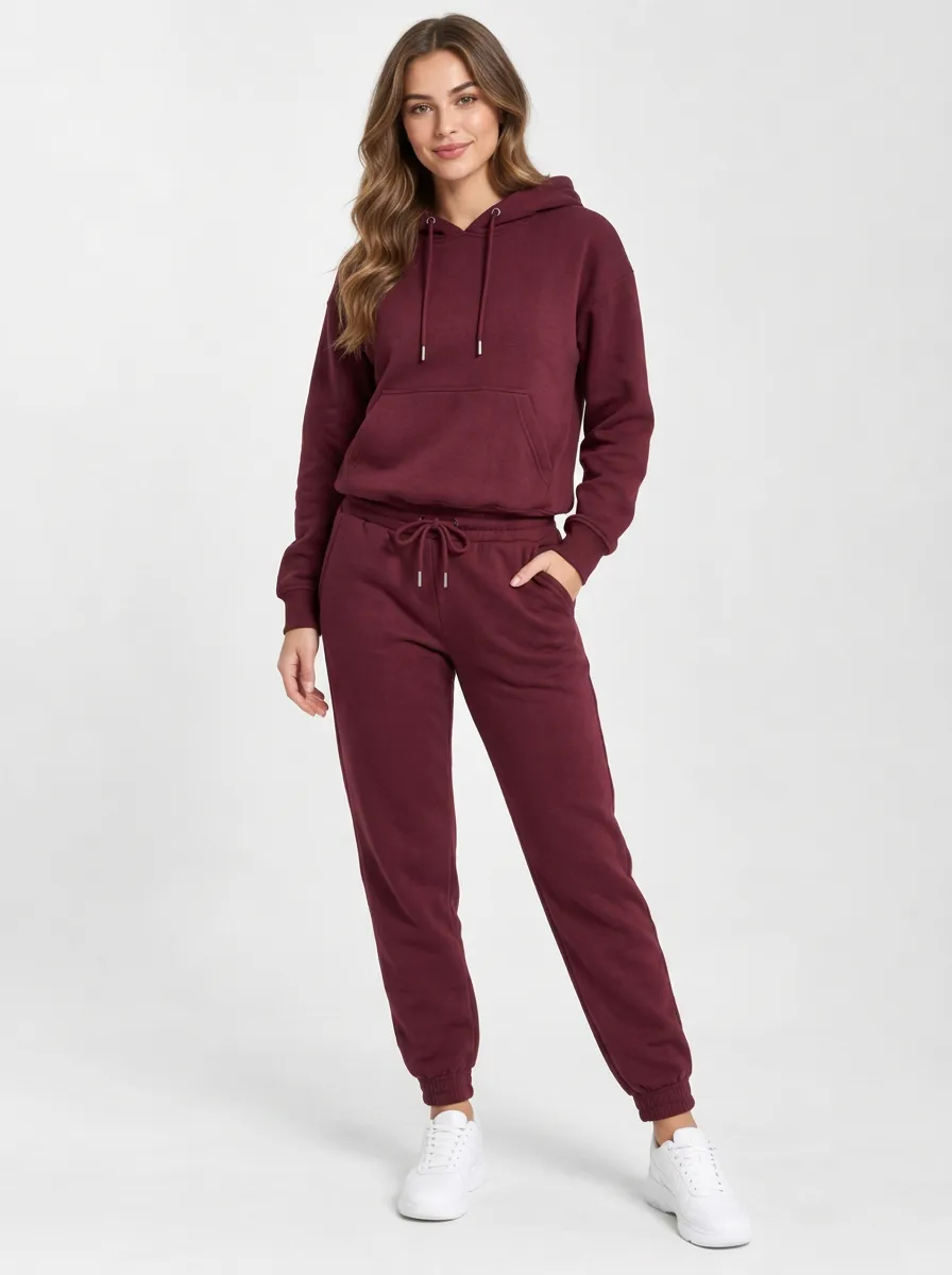 Women's Hooded Fleece Jogger Set