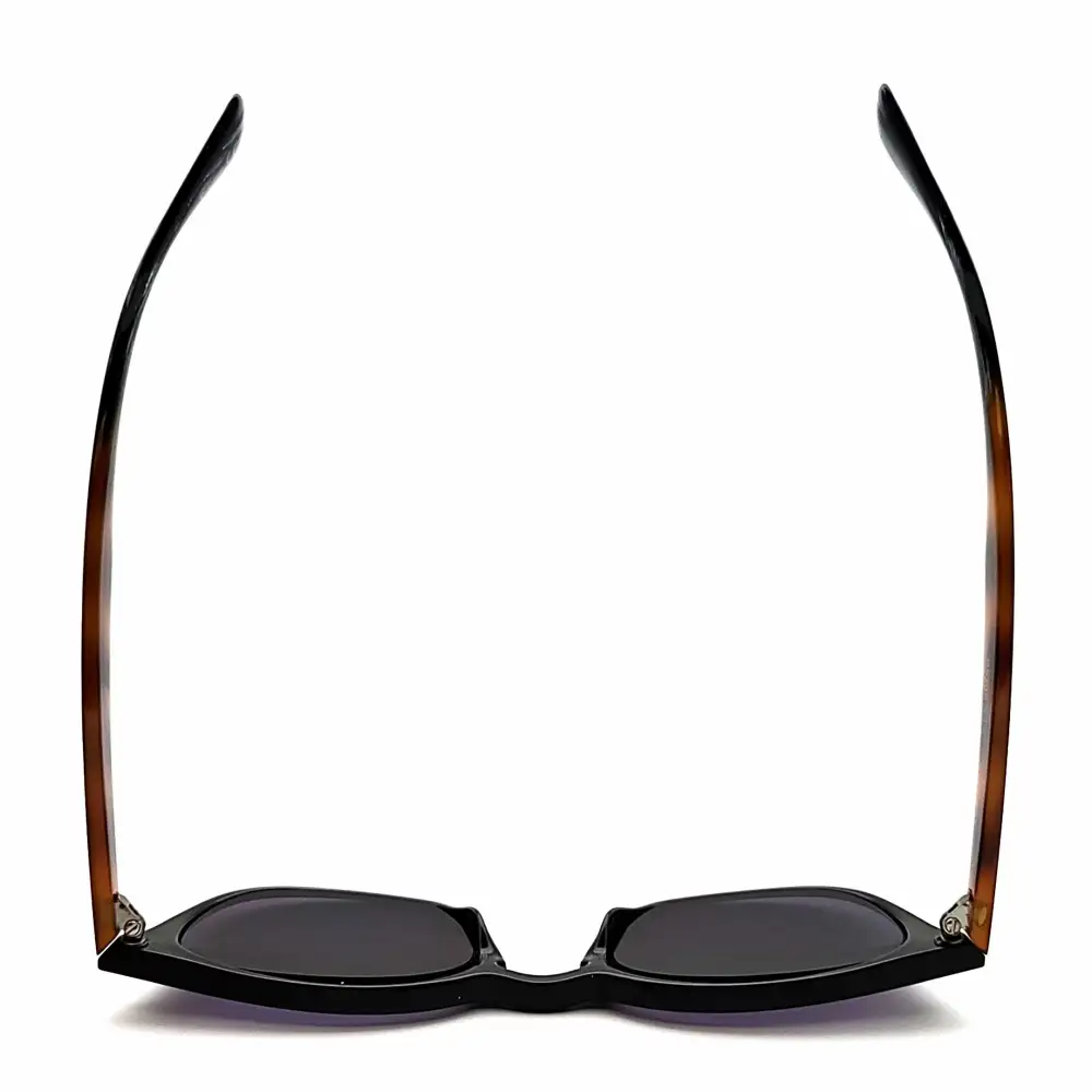 Amber Lens Round Smoke Lens Keyhole Full Magnification Reading Sunglasses