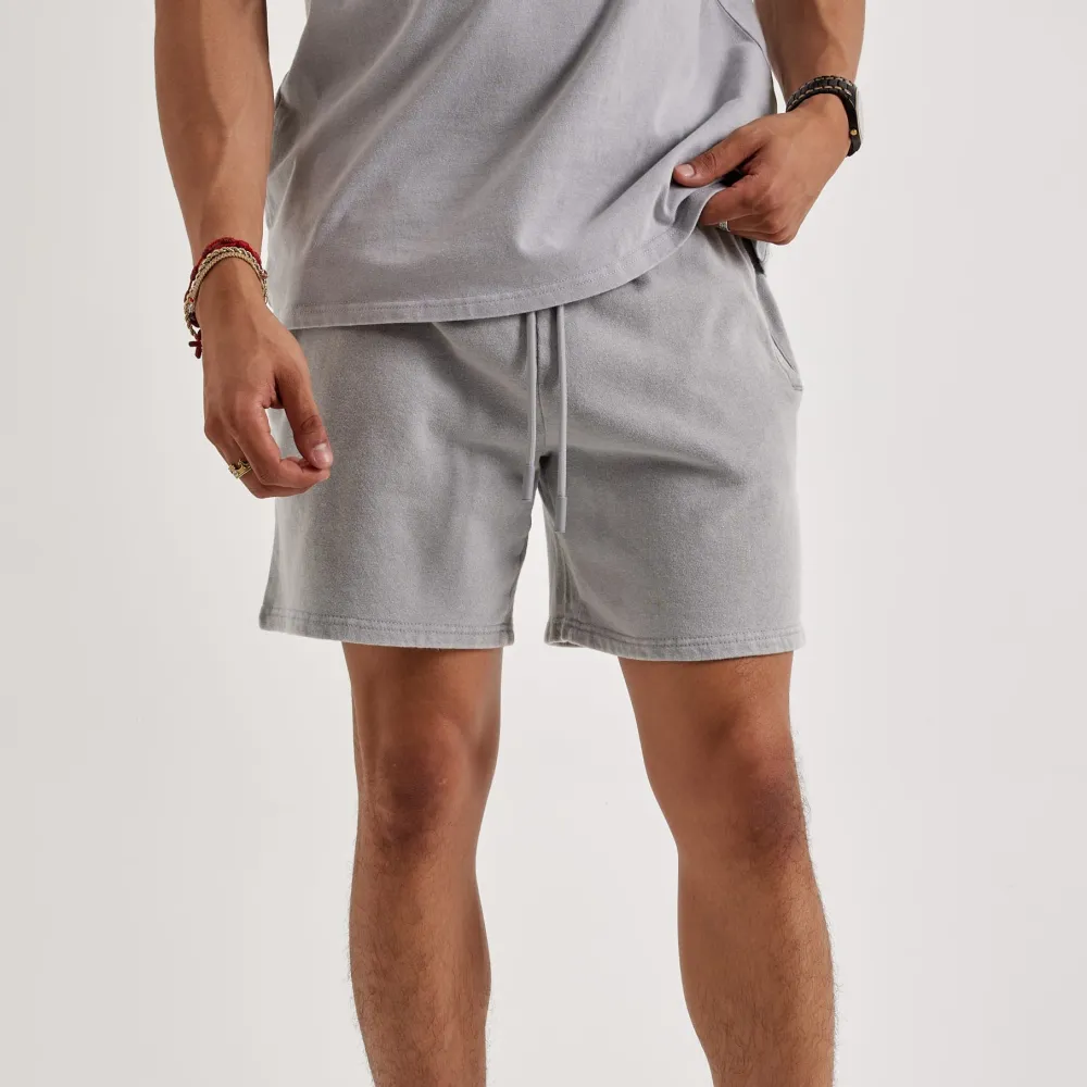 Structured Casual Everyday Fleece Shorts
