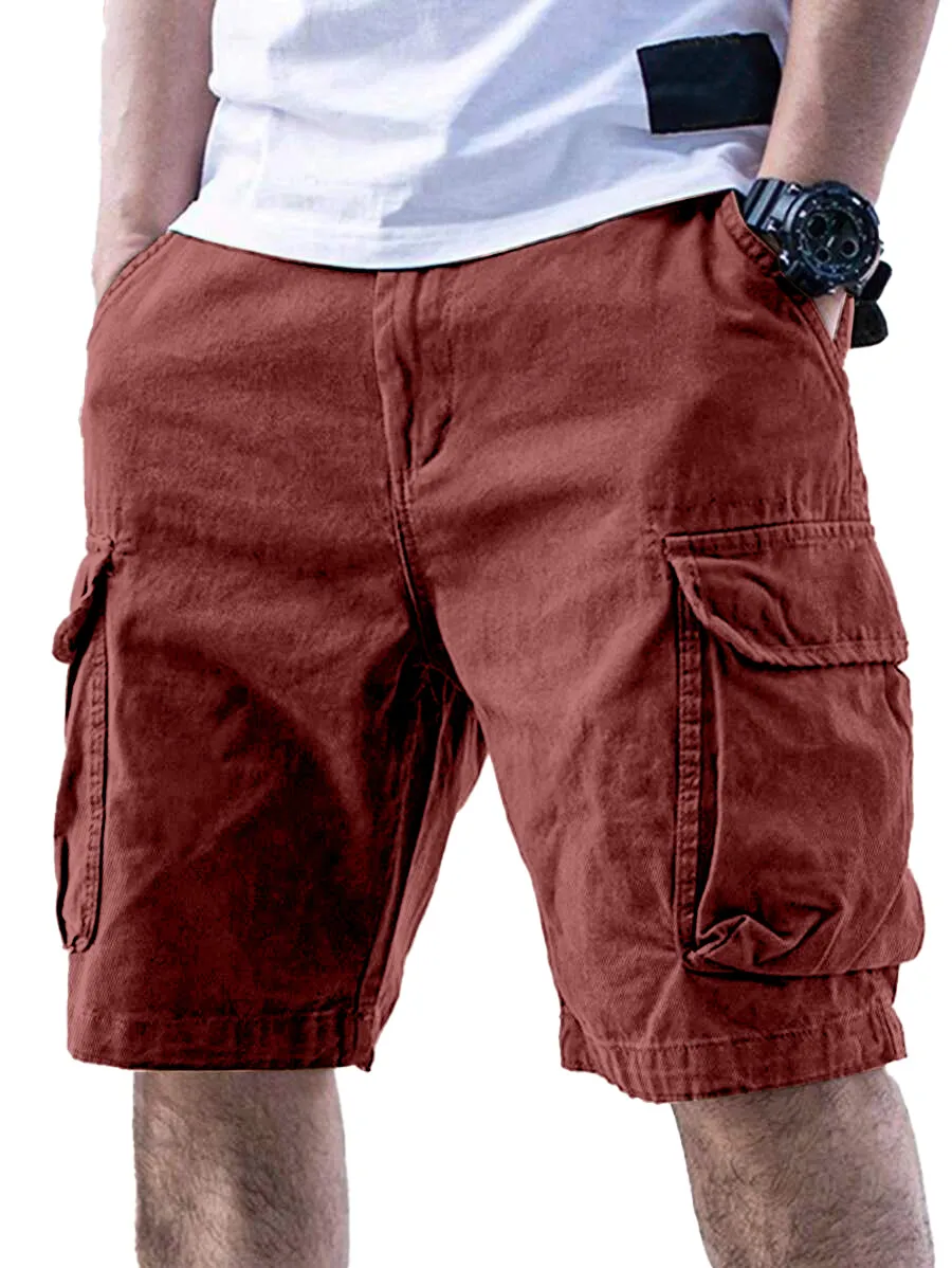 Relaxed Utility Pocket Shorts