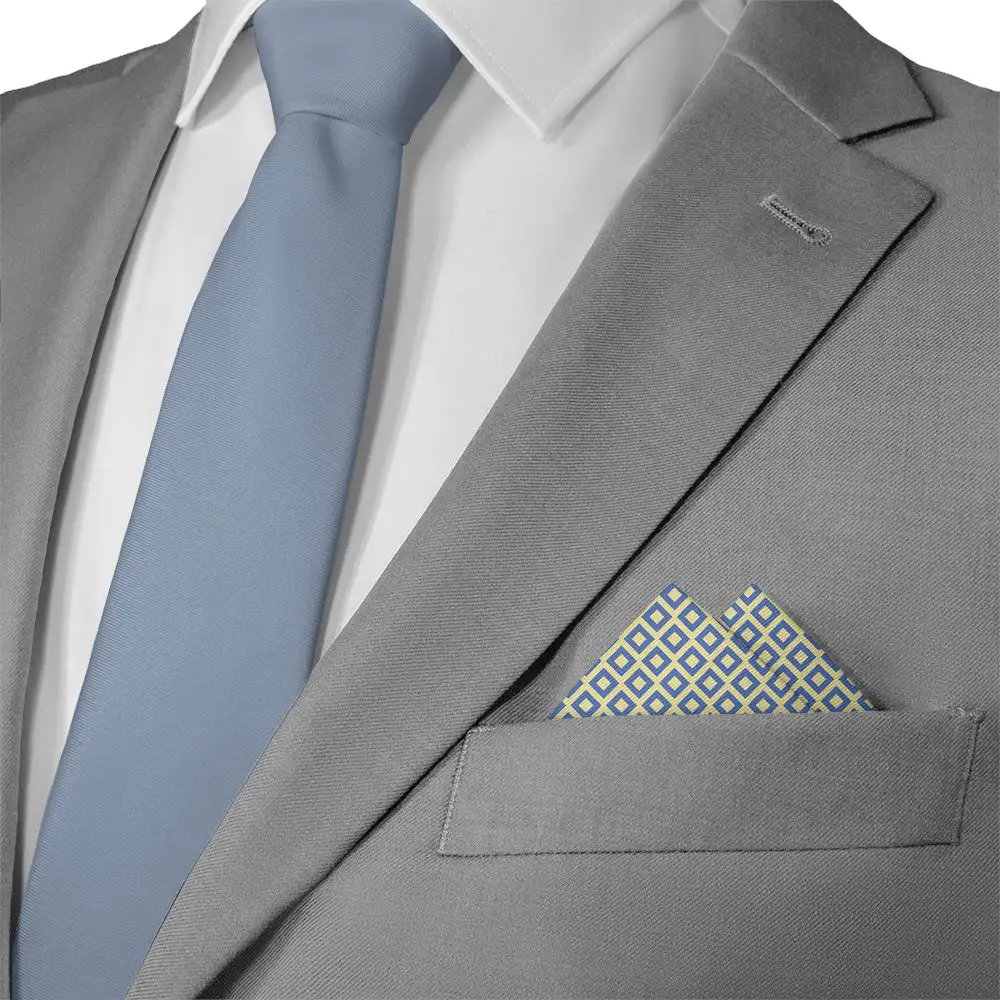 Elegant Versatile Geometric Pocket Square