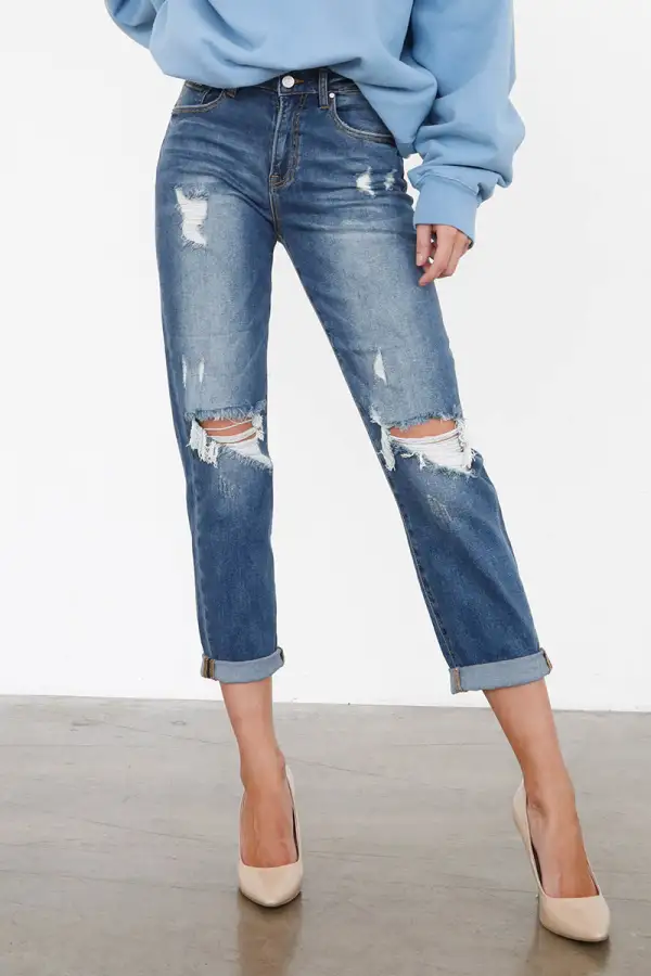 Everyday High Rise Girlfriend Jeans
