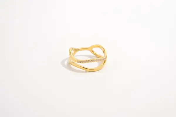 Textured Minimal Everyday Fashion Ring