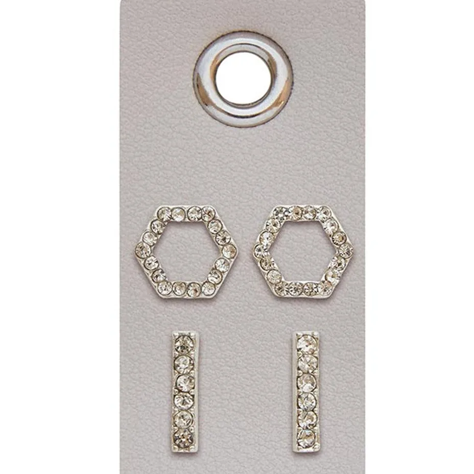 Refined Classic Stud Earrings
