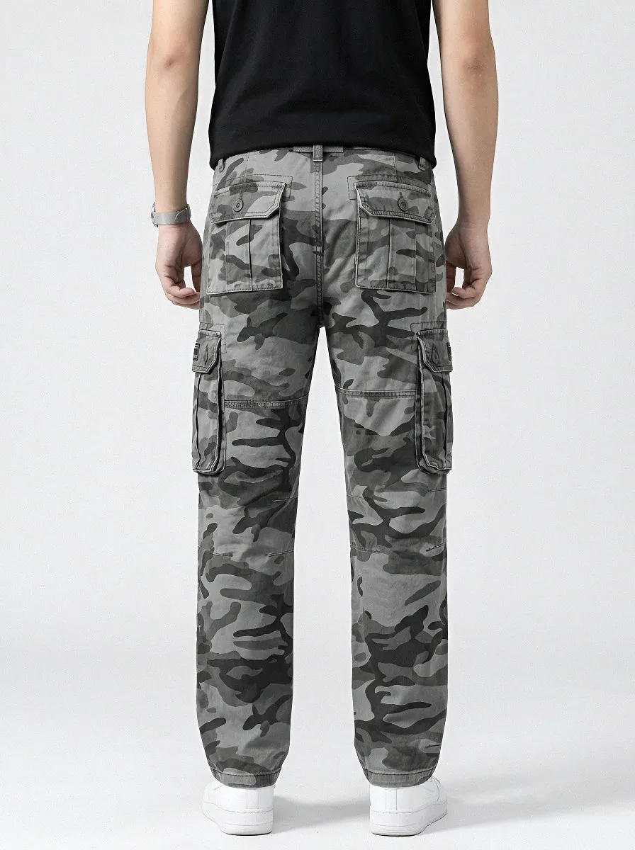 Field-Utility Camouflage Cargo Pants