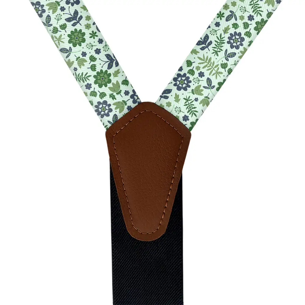 Field Floral Pattern Suspenders