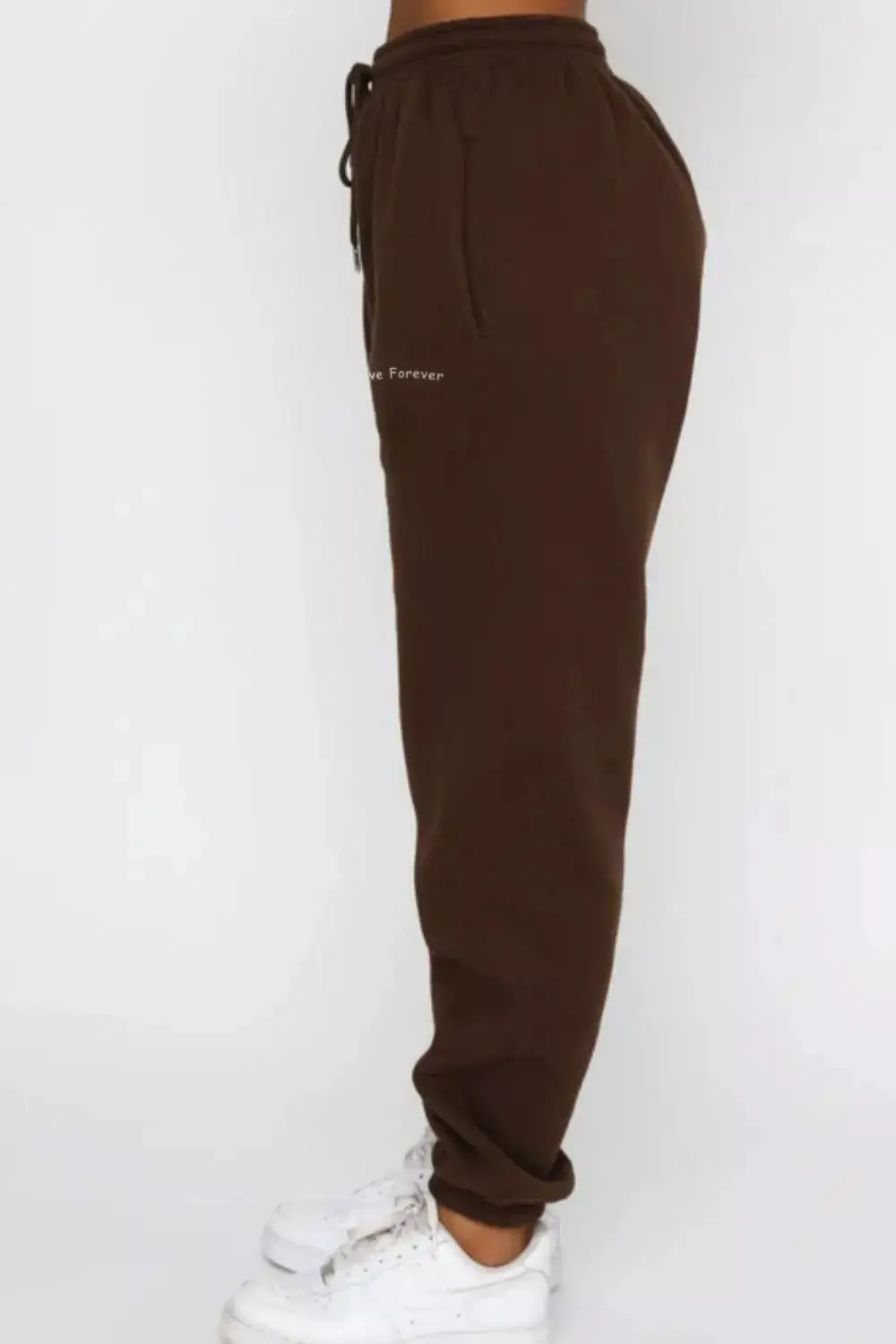Round Neck Sweatshirt and Joggers Set