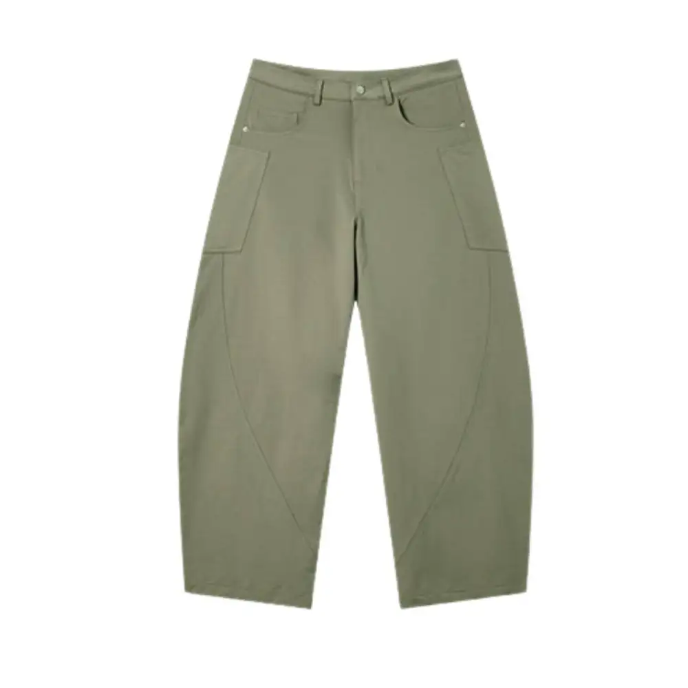 Relaxed Fit Cargo Multi Pocket Men's Casual Pants