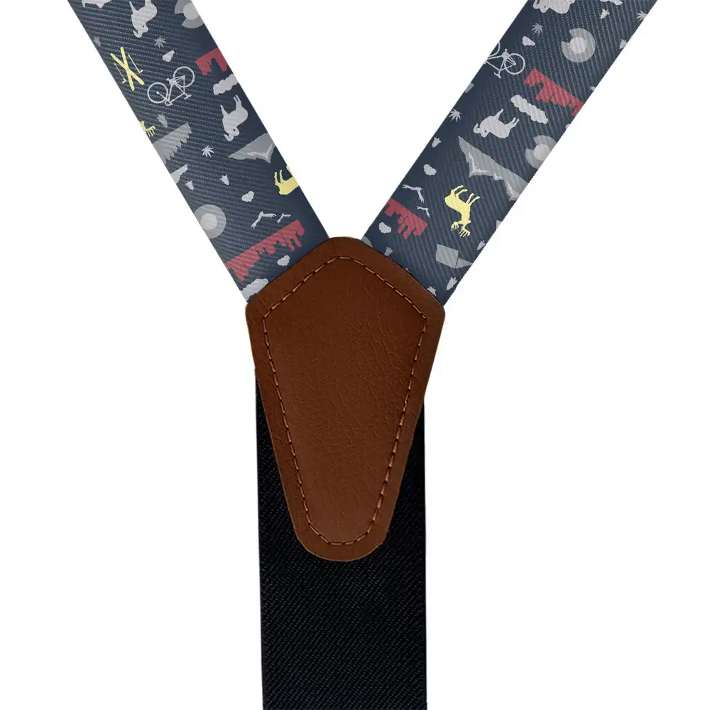 Illustrated Icon Suspenders