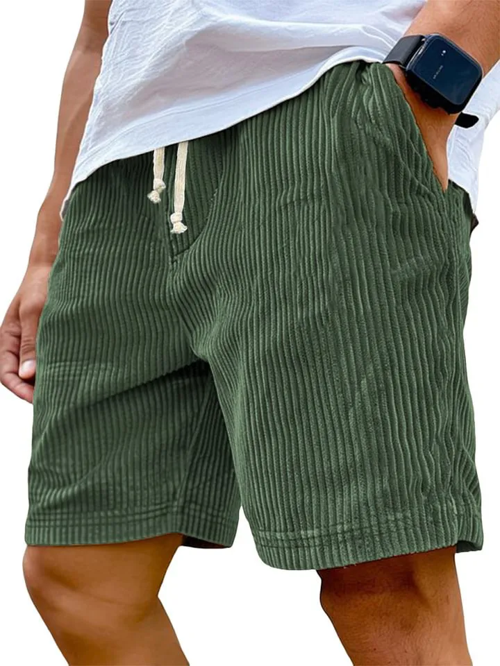 Corduroy Utility Pocket Shorts