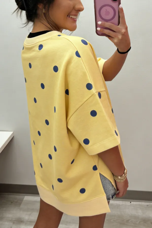 Cozy Polka Dot T Shirt
