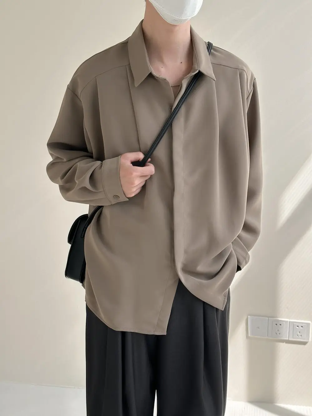 Solid Smart Office Long Sleeve Shirt