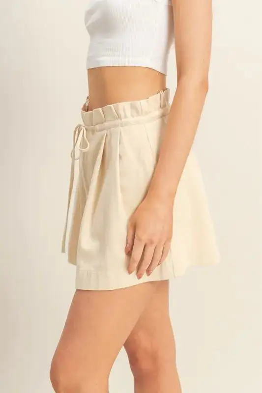 Paperbag Waist Shorts