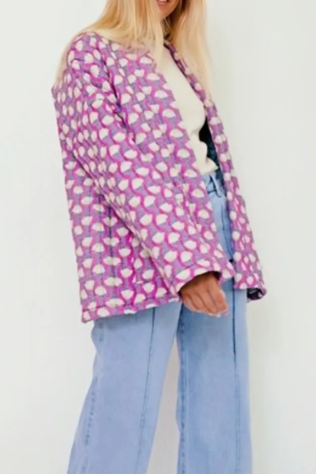 Floral Tailored Relaxed Jacket