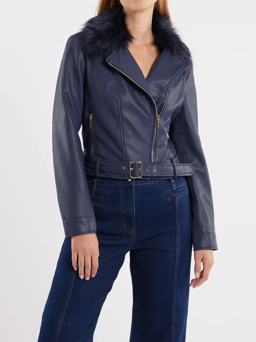 Roxanne Vegan Leather Jacket