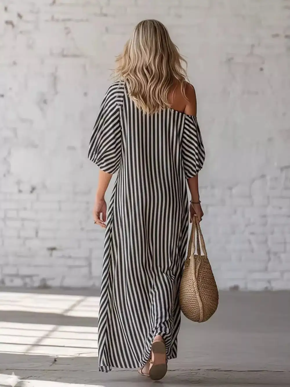 Striped Maxi Dress