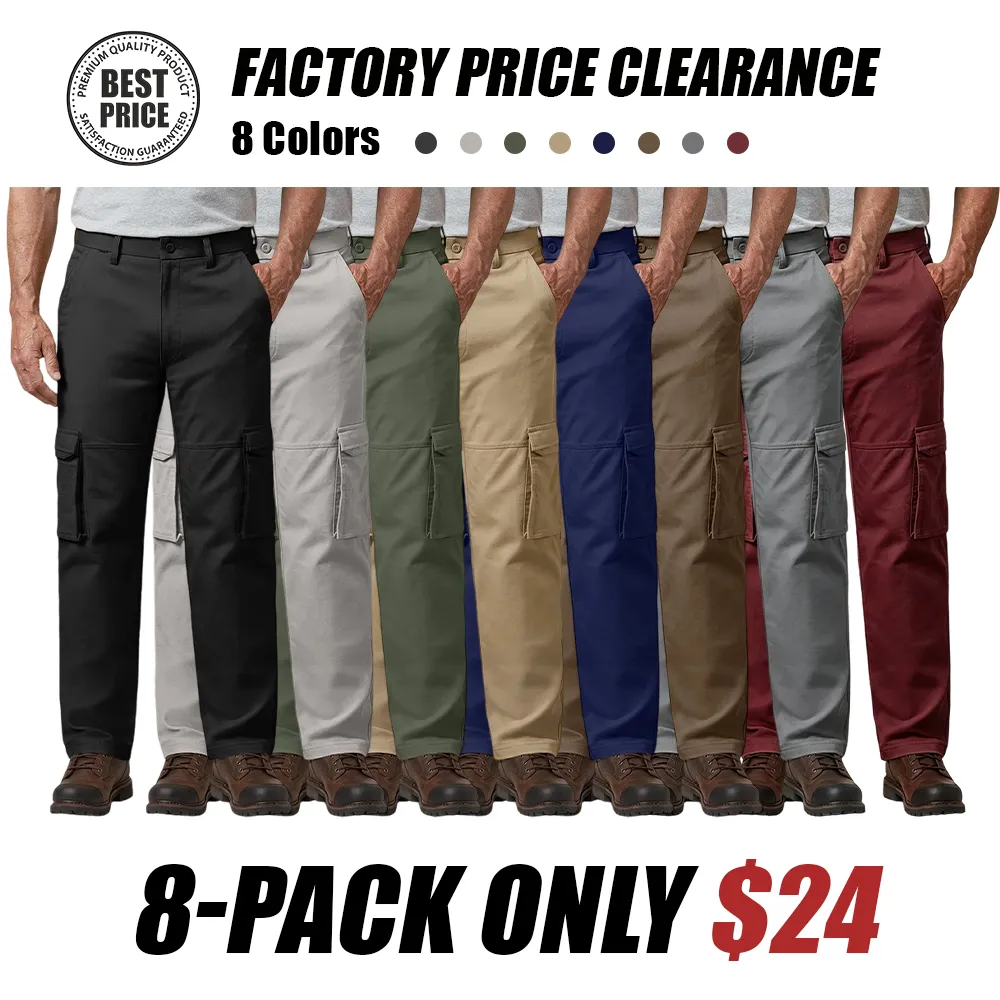 Flexible Comfort Utility Cargo Pants