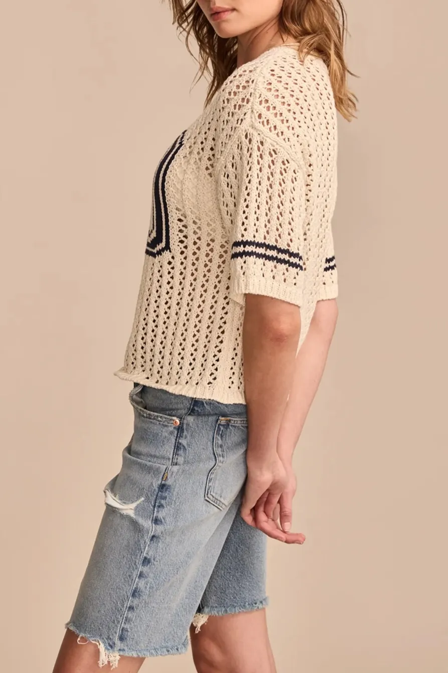 Varsity Mesh Tee
