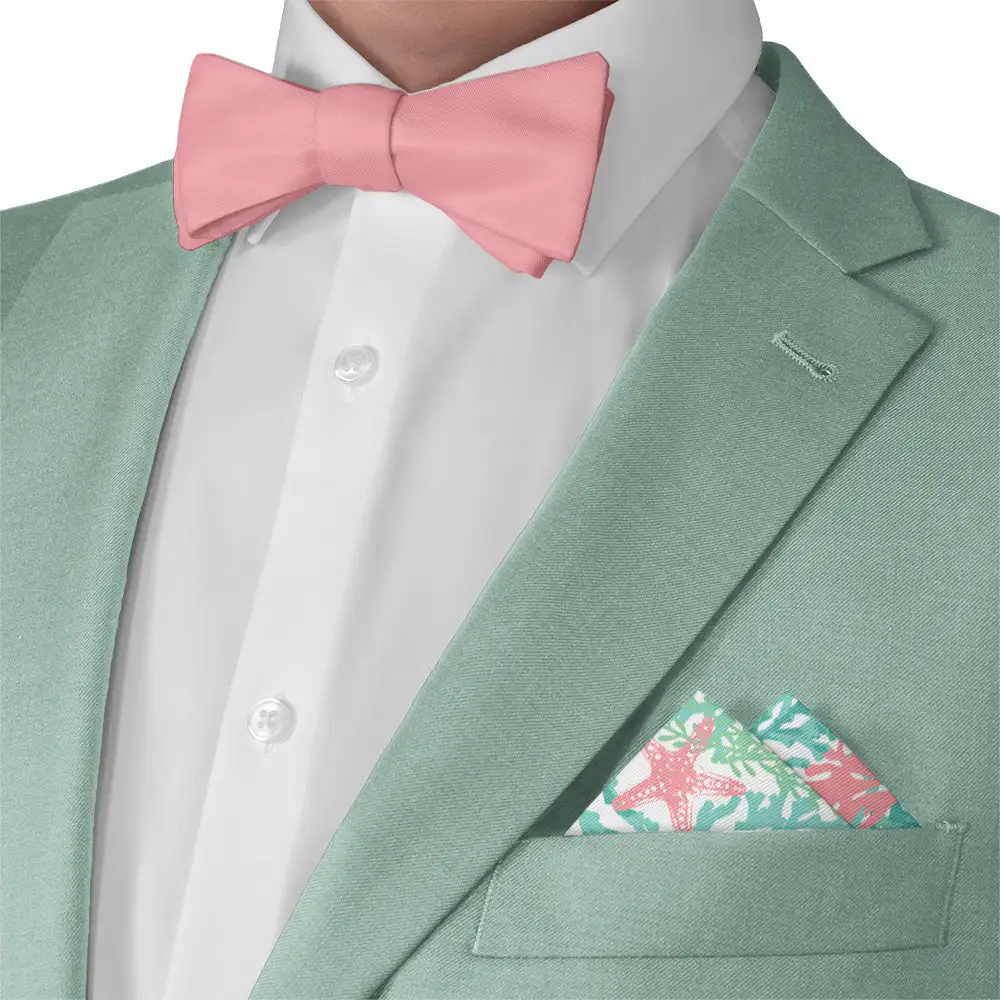 Polished Smart Floral Animal Motif Pocket Square