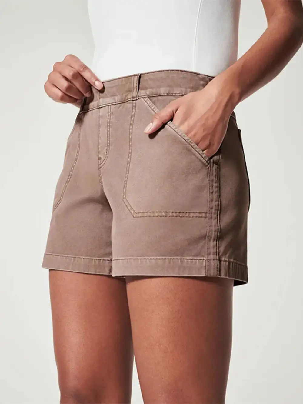 Soft Touch Pocket Detail Shorts