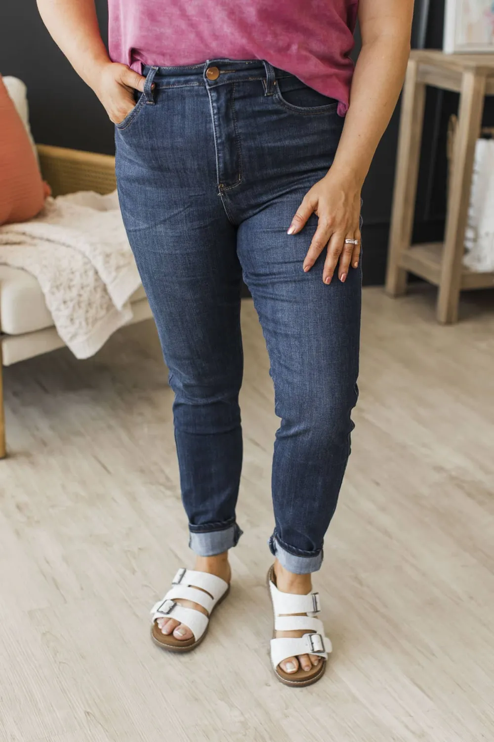 High-Rise Skinny Clean Finish Jeans