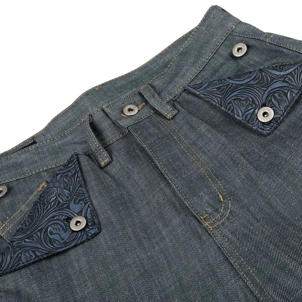 Refined Wide Leg Denim Jeans
