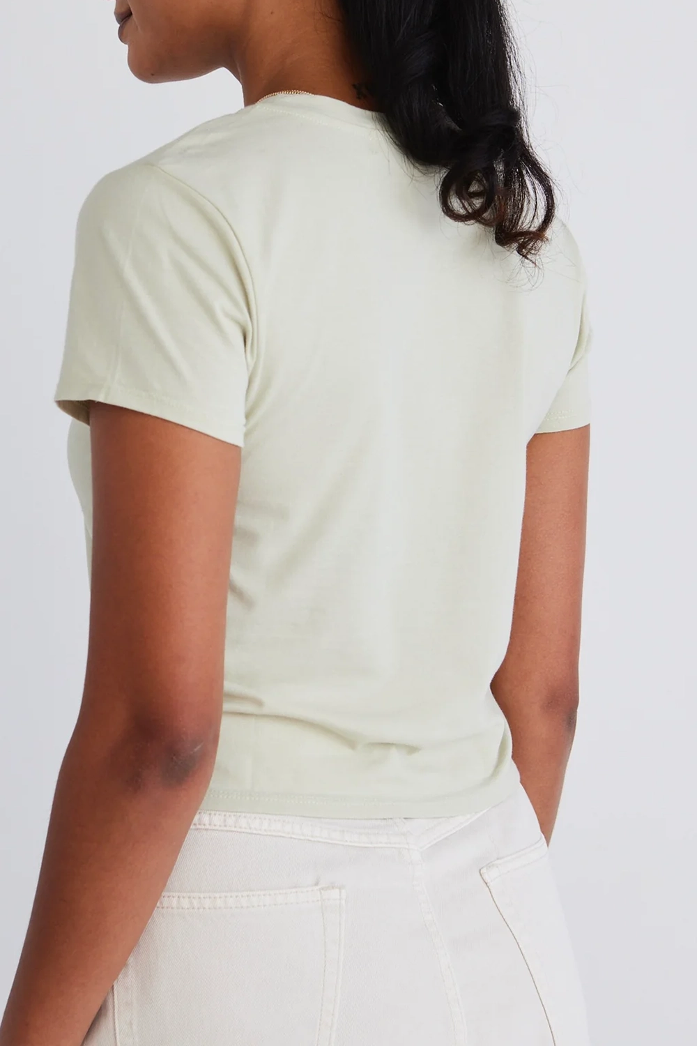 Sage Longer Baby Cotton Tee