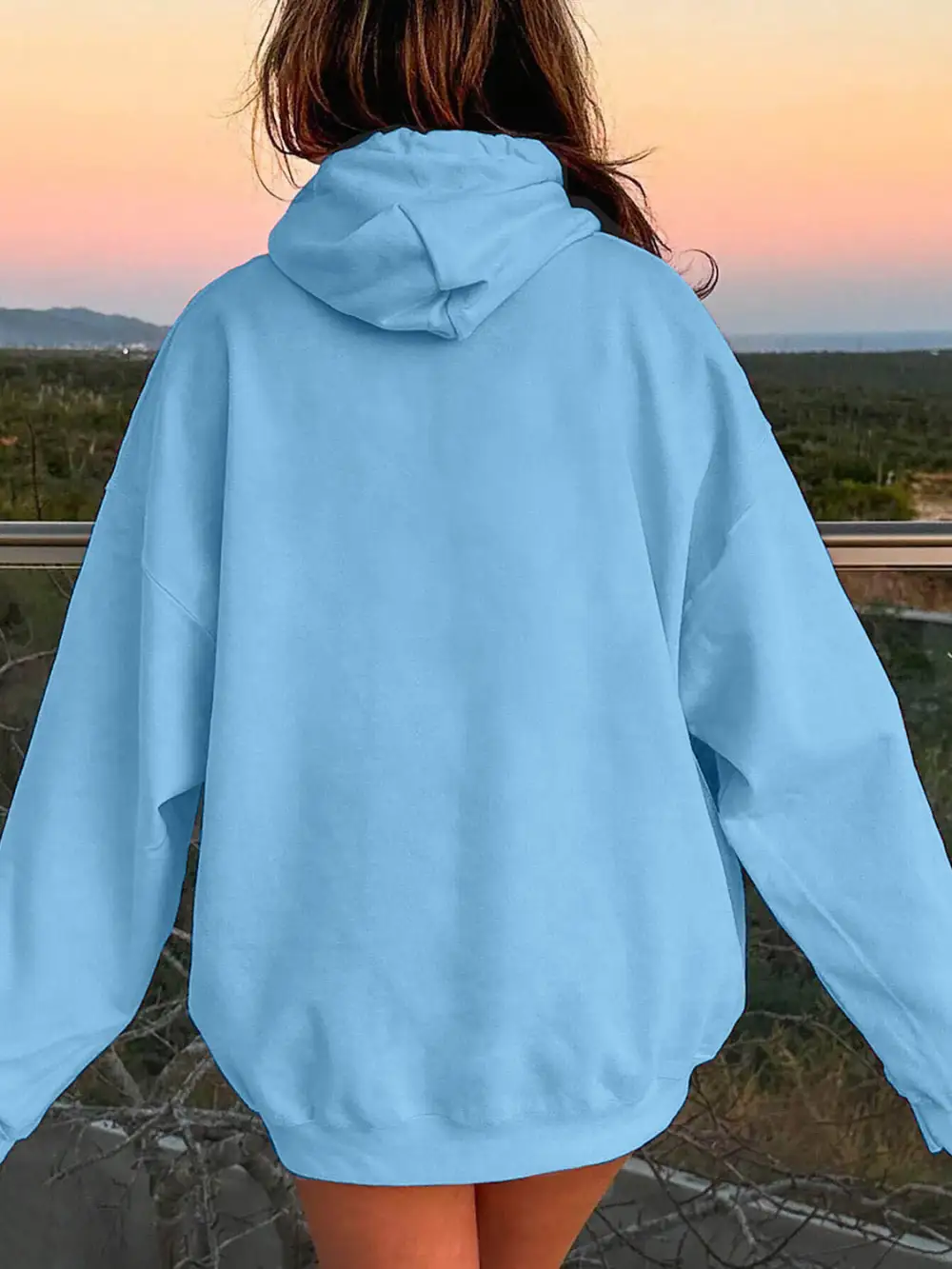 Refined Drawstring Pocketed Hoodie