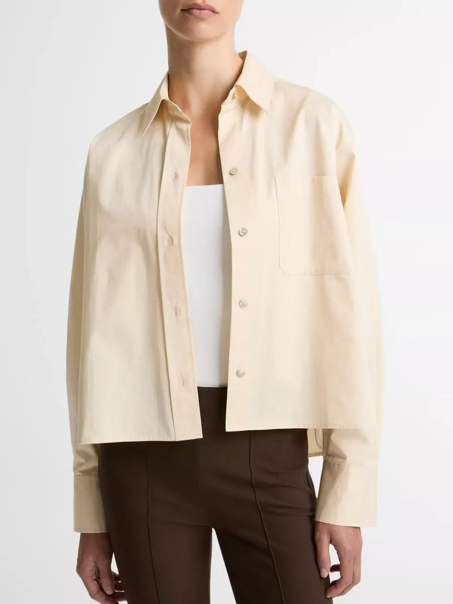 Classic Plain Button Shirt