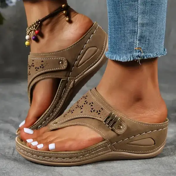  Orthopedic Slip On Sandals Polished Apparel