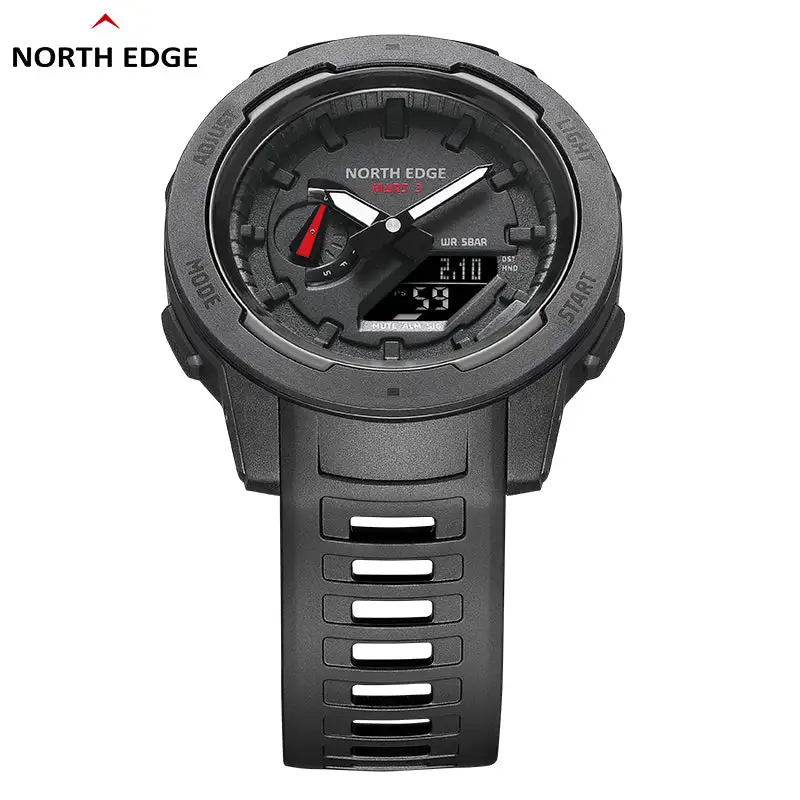 North Edge Digital analog wristwatch waterproof MARS 3