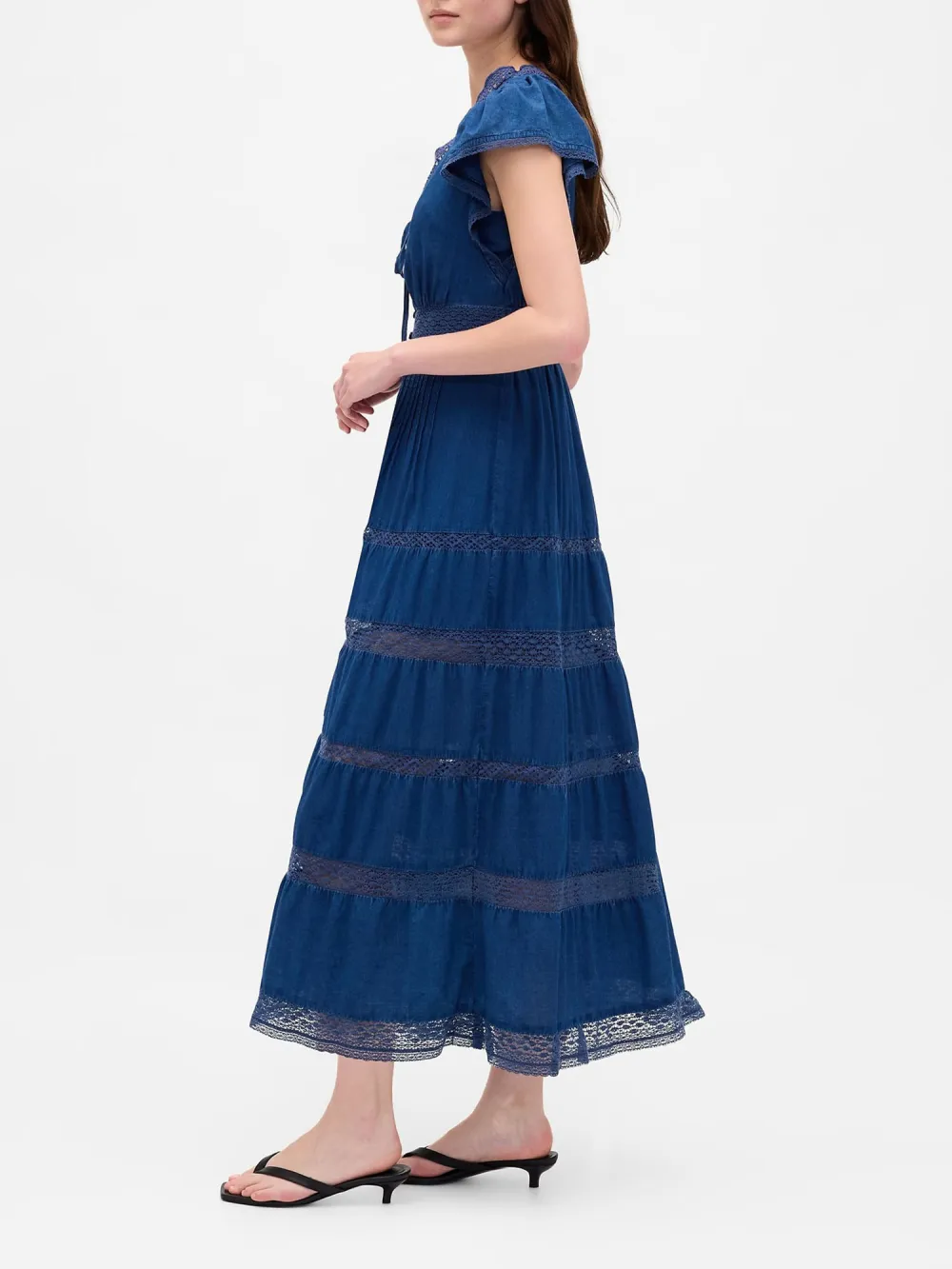 Breathable Button Up Dress