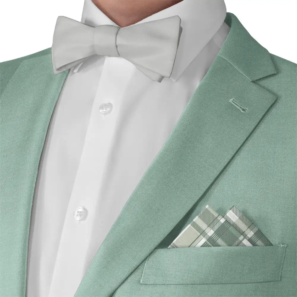 Formal Decorative Plaid Pocket Square