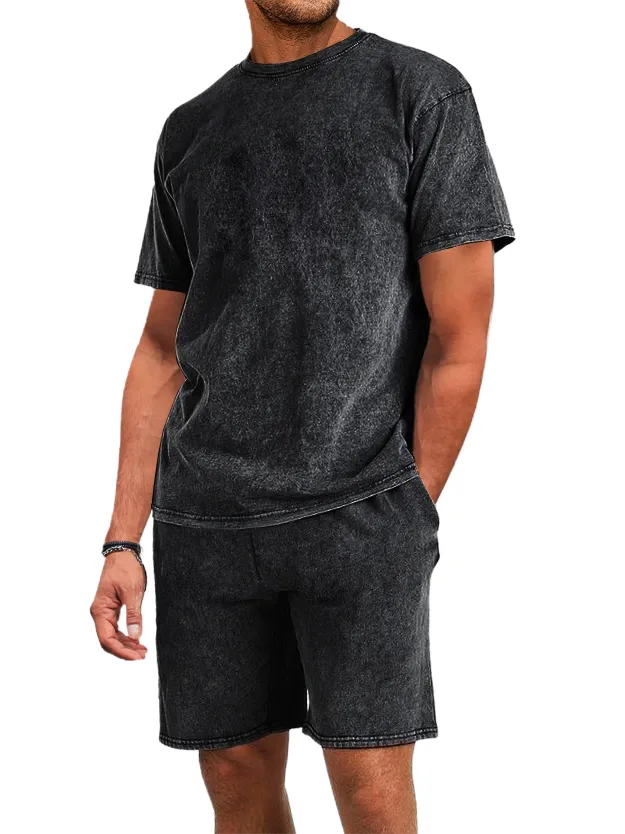 Modern Garment Washed Shorts
