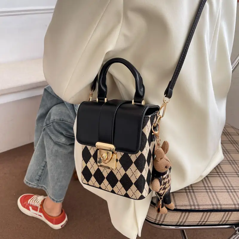 Square Structured Handbag