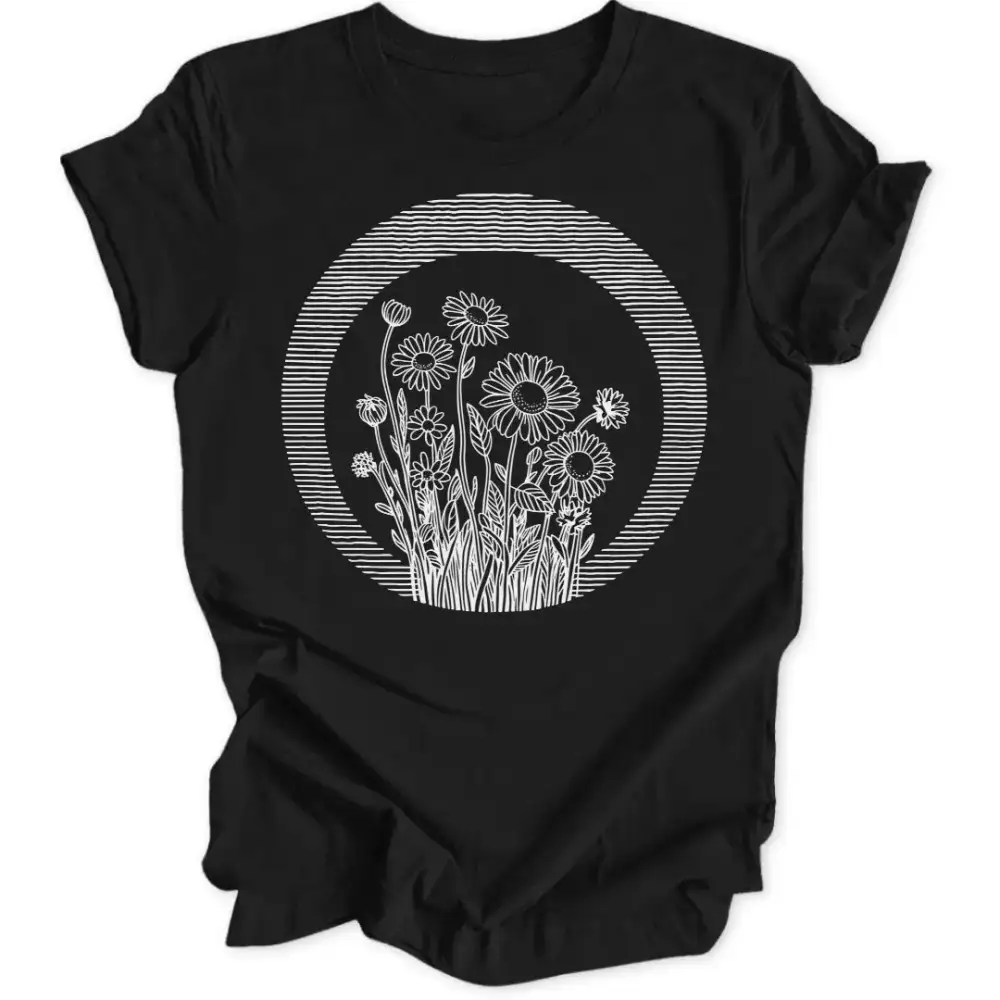 Flower Halo Unisex T-Shirt